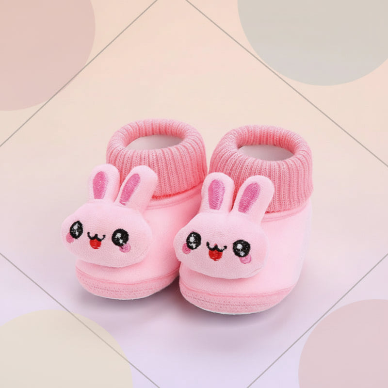 CuddleSteps – Warm and non-slip – Animal Baby Slippers
