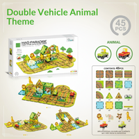 Thumbnail for Magnetic Road Blocks – Creative & Educational – Magnetic Roads Building Set