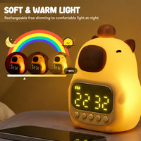 Thumbnail for CappyClock – Cute & Multifunctional – Digital Kids' Alarm Clock with Night Light