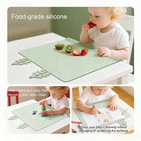 Thumbnail for BabySafe – Practical & Hygienic – Silicone Placemat with Raised Edge