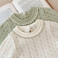 Thumbnail for MiniBelle – Elegant & Soft – Knitted Baby Dress with Ruffle Detail