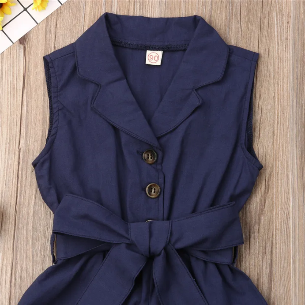 LittleLady – Elegant & Trends – Jumpsuit with Bow Waistband