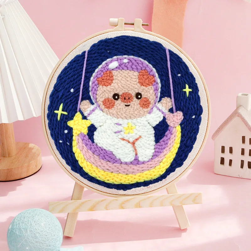 SoftLoop – Soft & Creative – DIY Punch Needle Home Decor Set