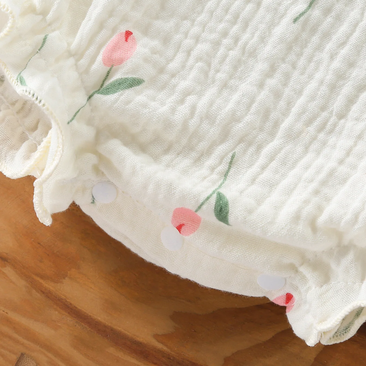 LittleBlossom – Summer Comfort & Style – Baby Sling Bodysuit with Hat