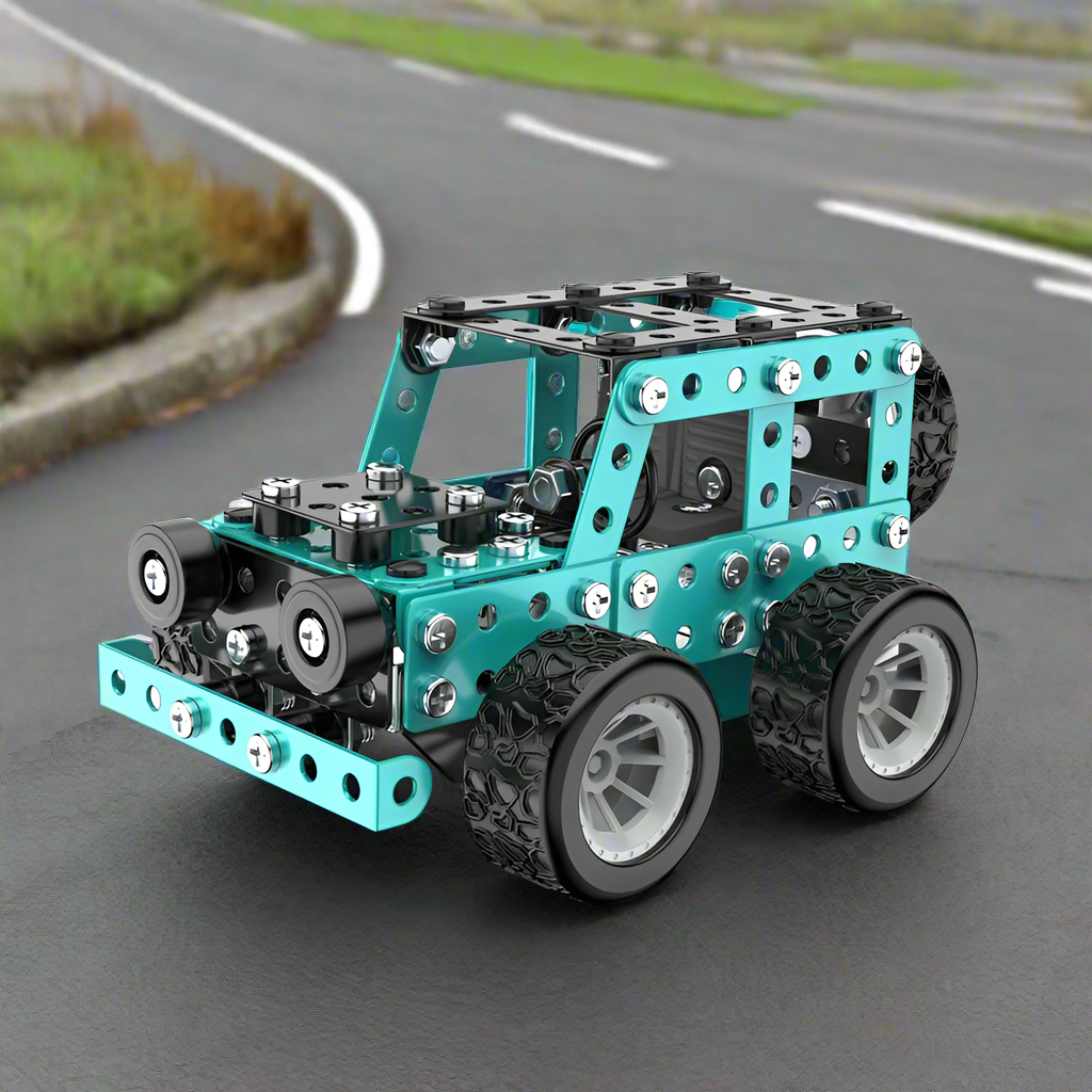 MetalBuild – Cool & Educational – Construction Vehicle Set
