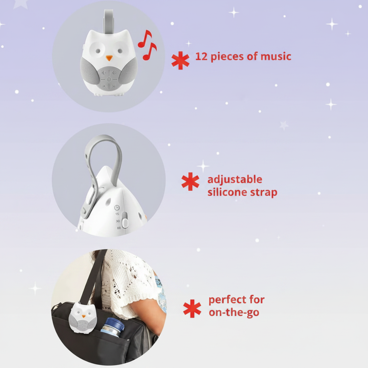 SleepyPal – Soothing & Fun – Night Light with Music