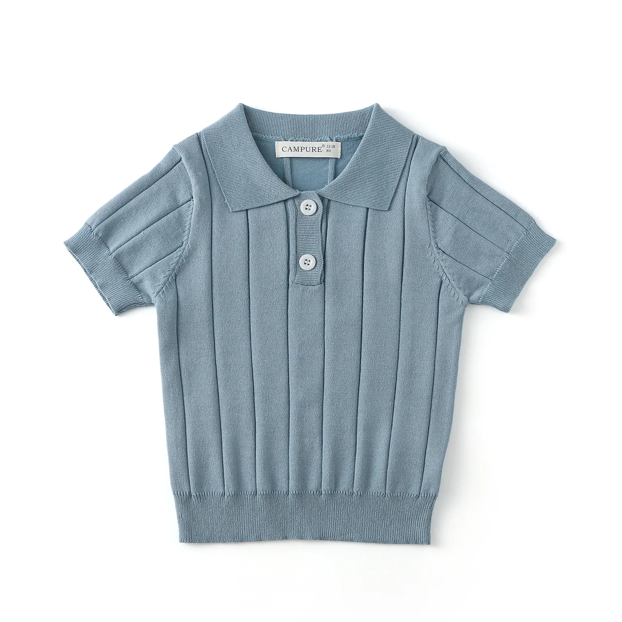 MiniLuxe – Elegant & Comfortable – Polo Shirt with Knitted Fabric