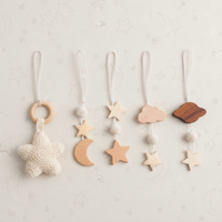 Thumbnail for Wooden Baby Rattle Toy – Sensory & Safe – Baby Gym