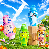 Thumbnail for BubblePals – Cheerful & Playful – Spill-Proof Mini Bubble Blower with Animal Design