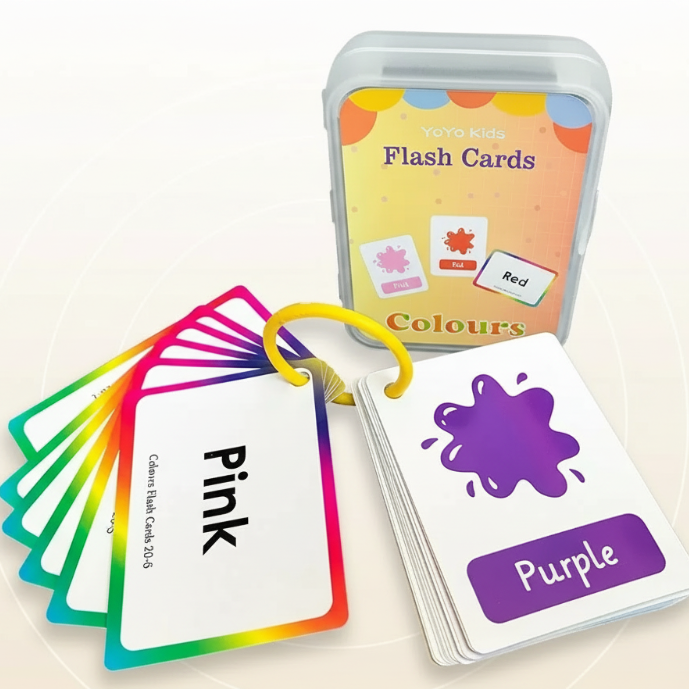 SmartyCards – Cheerful & Language-rich – Educational Word Cards (English)