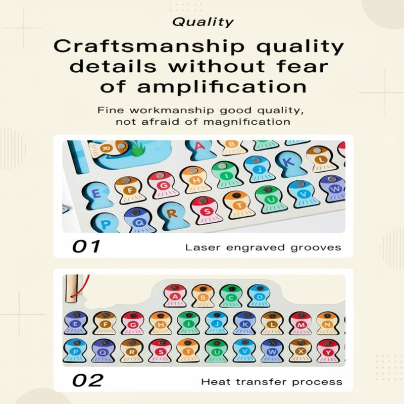 EduFish – Magnetic & Educational – ABC Learning Game