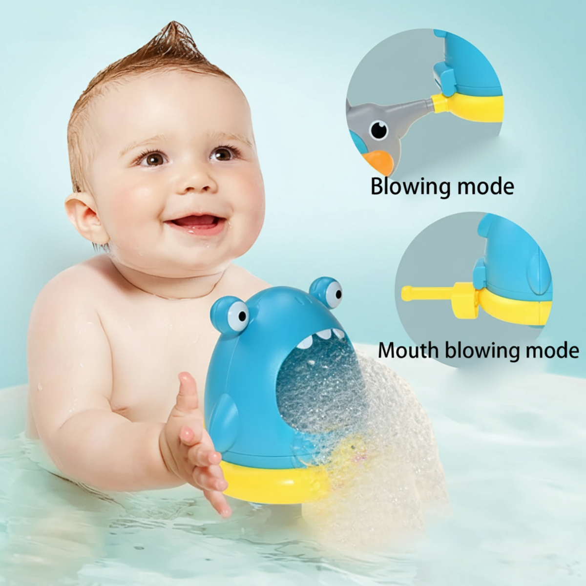 BubblePlay – Educational & Fun – Crab Bubble Bath Toy