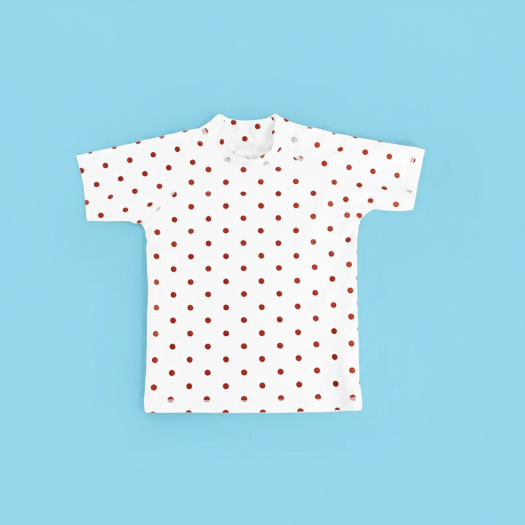 SunnyGuard – Summery & Protective – Anti-UV Children's Swim Shirt with Short Sleeves