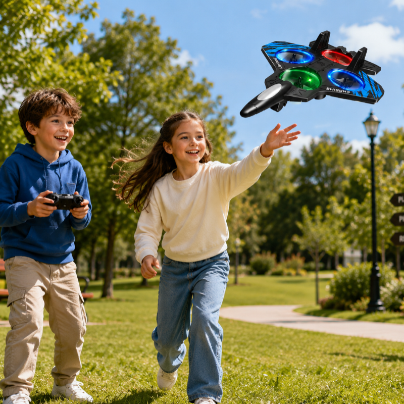 AeroBattle – Action & Fun – RC Stunt Plane with Lights