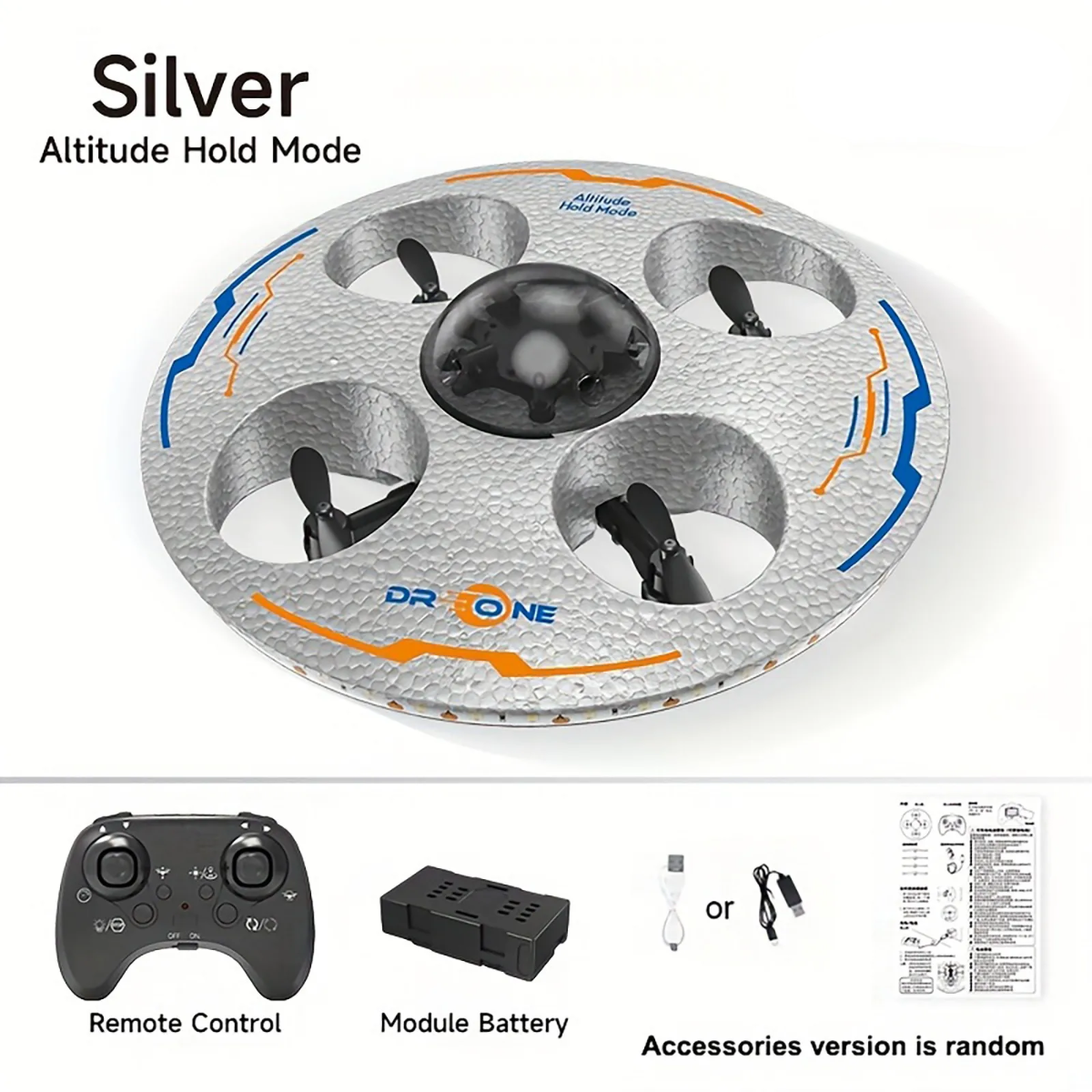 AeroQuest – LED & RC – Hovering UFO Drone