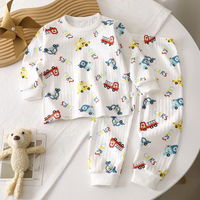 Thumbnail for LittleDreamer – Soft & Warm – Cotton Children's Pajama Set