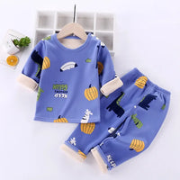 Thumbnail for Mini Fashion™ - Kinder Cartoon Fleece Pyjama