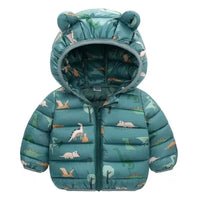 Thumbnail for Mini Fashion™ - Polyester winter coat with hood.