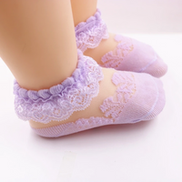 Thumbnail for BabyBliss – Comfortable & Lightweight – Baby Lace Socks