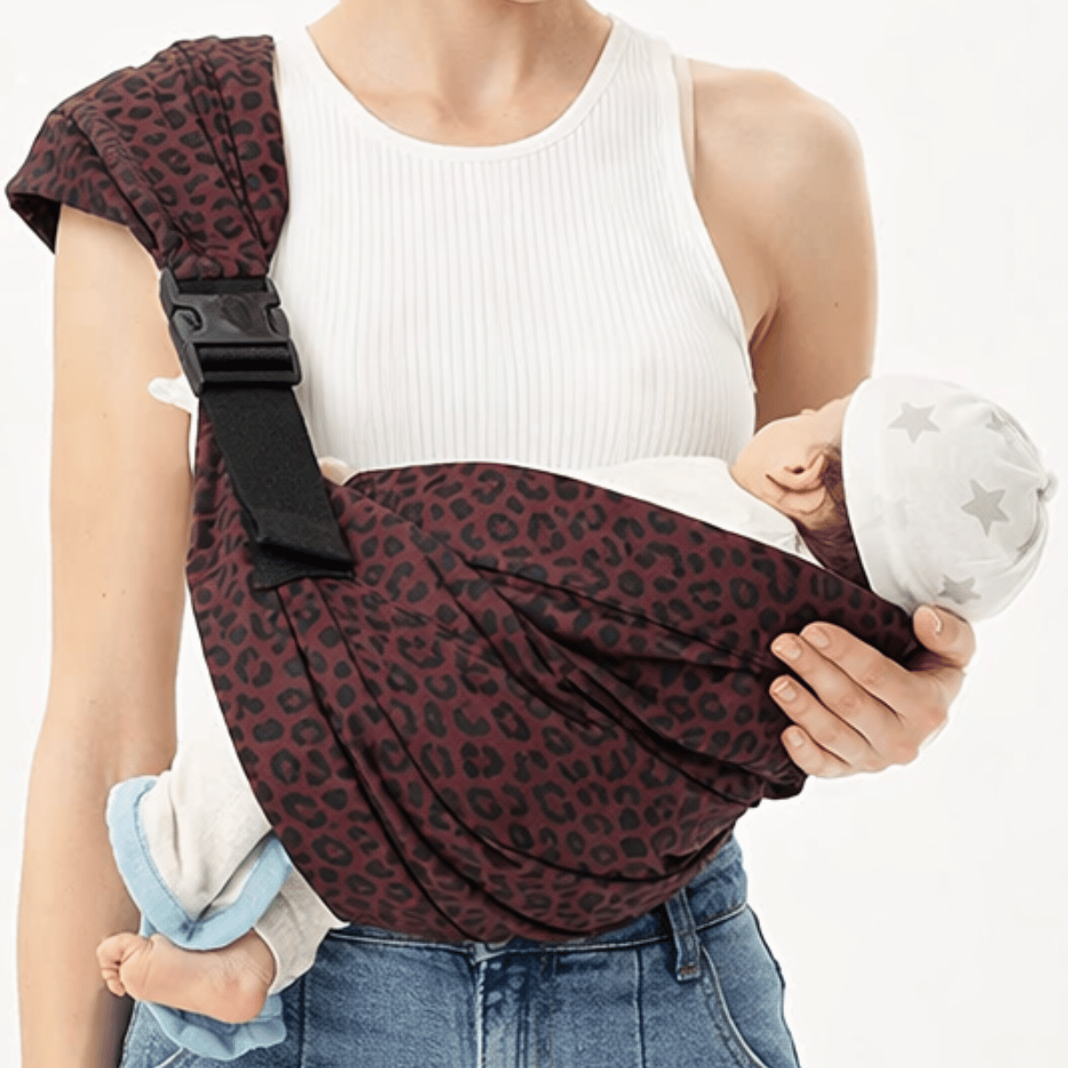 Baby Sling Carrier™ - Extra Wide Carrying Strap - Ergonomic Hip Carrier