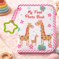 Thumbnail for Baby Photo Album – Soft & Memories – Fabric Photo Book
