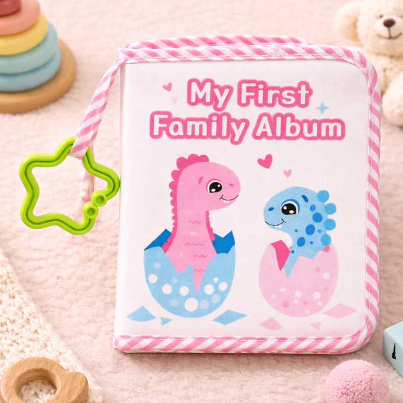 Baby Photo Album – Soft & Memories – Fabric Photo Book