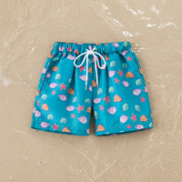 Thumbnail for Beach Shorts – Lightweight & playful – Tropical Kids' Swim Trunks