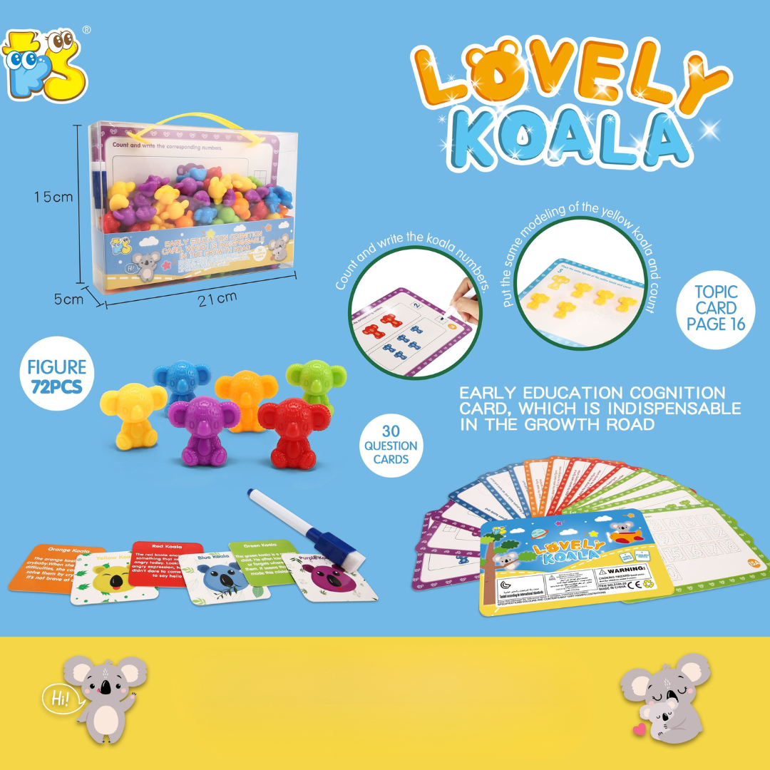 Rainbow Teddy Bears Toys™ - Educational & Creative - Rainbow Counting Bears