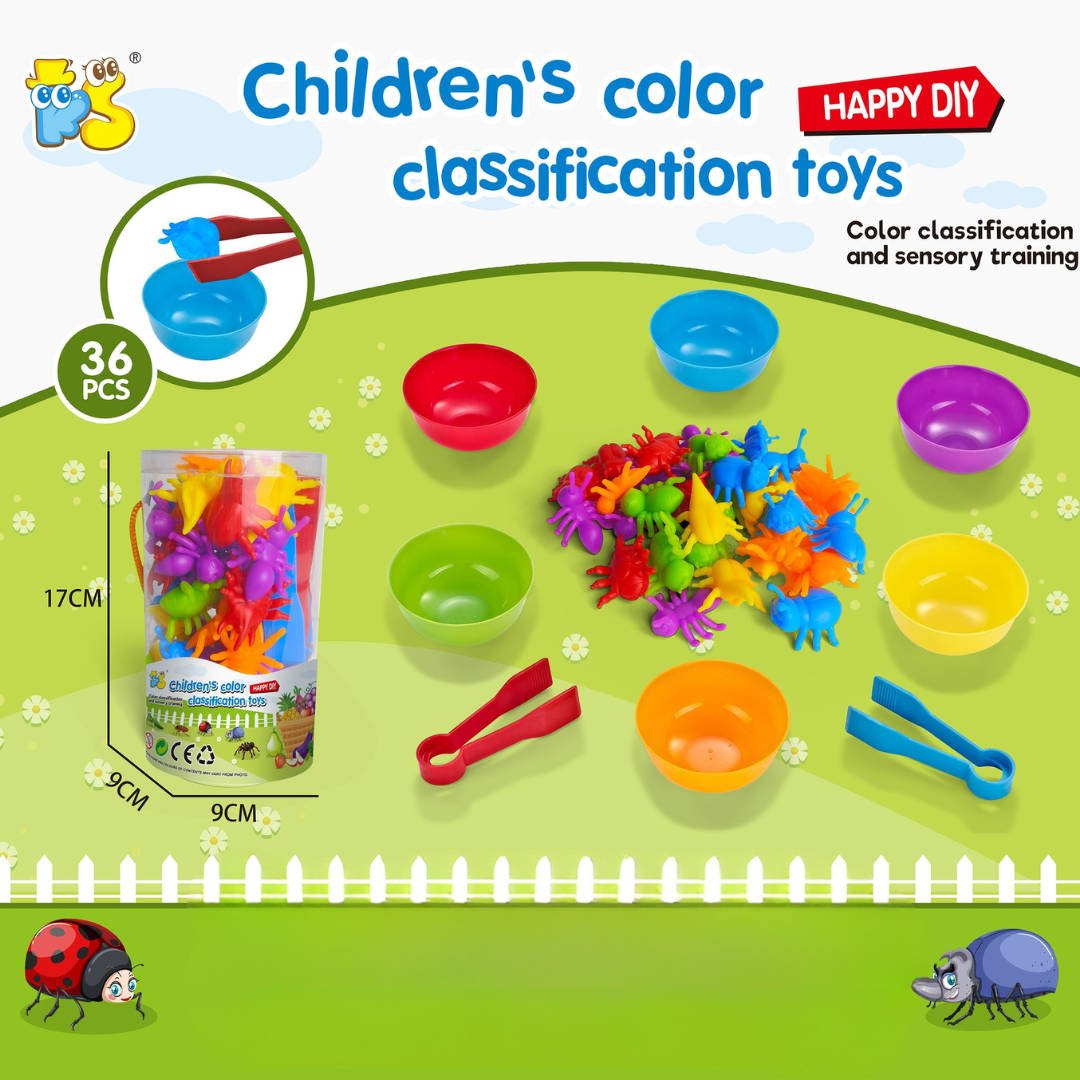 Rainbow Teddy Bears Toys™ - Educational & Creative - Rainbow Counting Bears