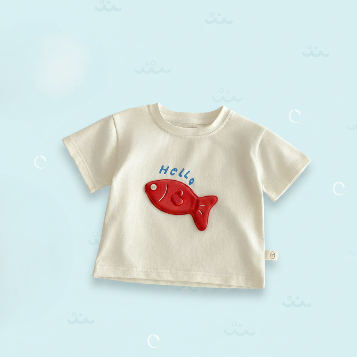 LittlePatch – Cartoon & Fun  – Kids' T-shirt with Cartoon Patches