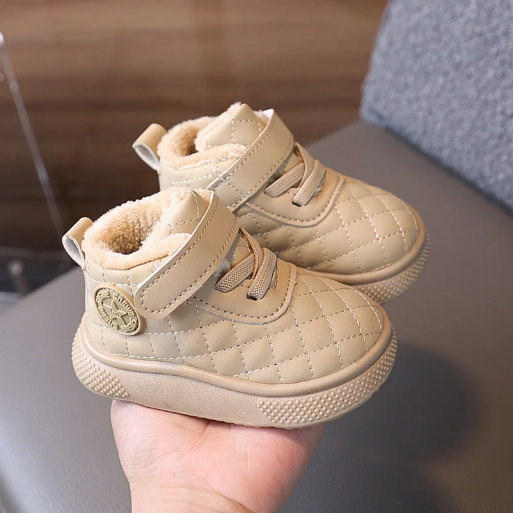 WarmWalk – Comfortable & Trendy – Children's Winter Boots with Plush Lining