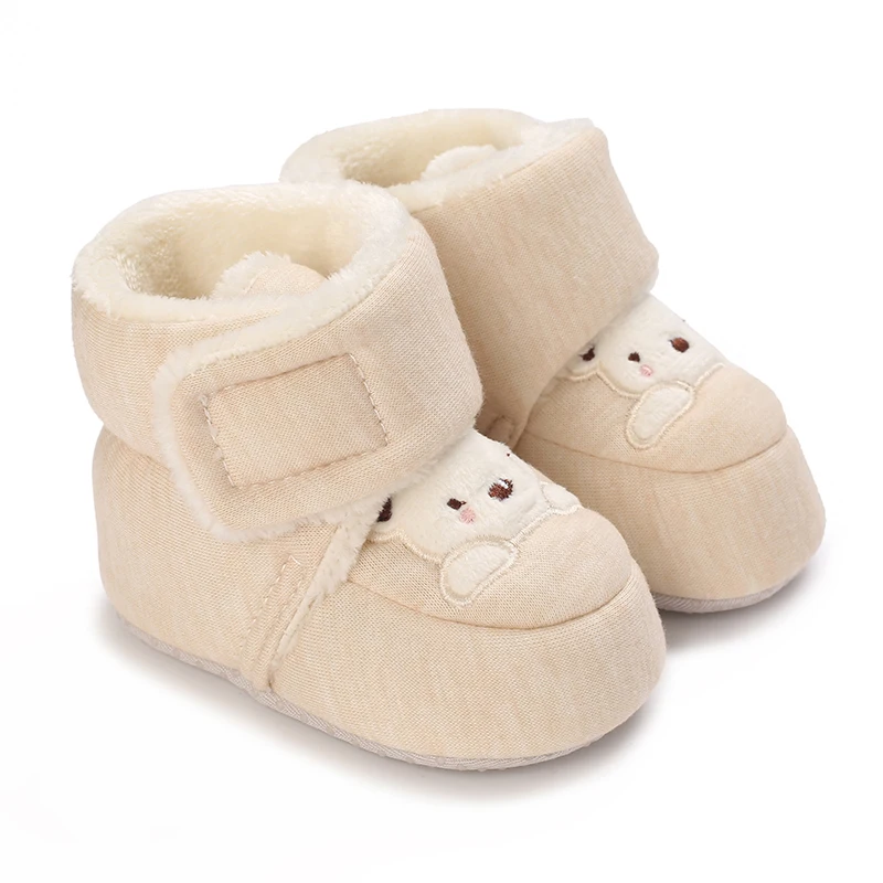 TinyBoots – Cozy & Comfortable – Plush Baby Shoes for Winter
