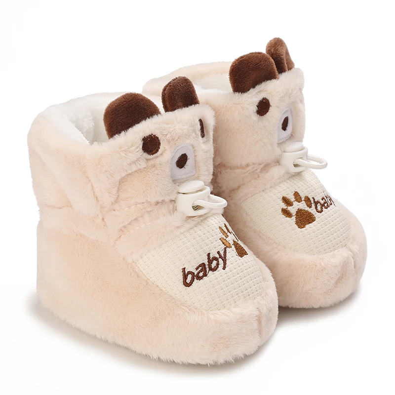TinyBoots – Cozy & Comfortable – Plush Baby Shoes for Winter