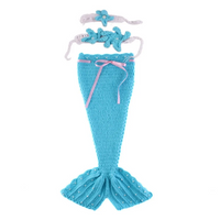 Thumbnail for OceanPrincess – Enchanting & Comfortable – Baby Mermaid Set