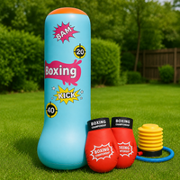 Thumbnail for BopBag – Fun & Active – Inflatable Punching Bag with Gloves