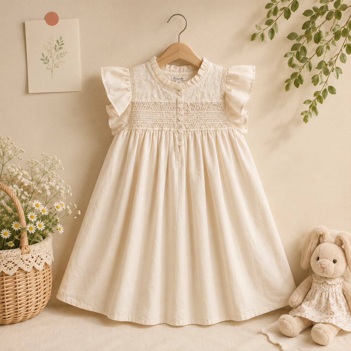Sleeveless Dress – Elegant & comfortable – Lace Collar Dress