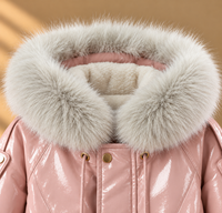 Thumbnail for CozyParka – Warm & Soft – Girls' Winter Coat with Plush Collar