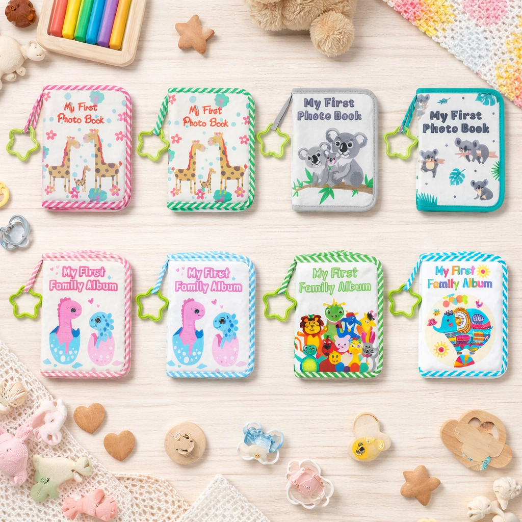Baby Photo Album – Soft & Memories – Fabric Photo Book