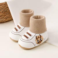 Thumbnail for LittleCloud – Cozy & Practical – Warm Baby Shoes with High Socks