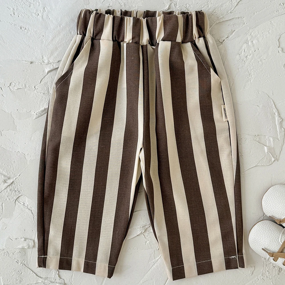 SoftStripe – Soft & Comfortable – Baby Pants with a Striped Design