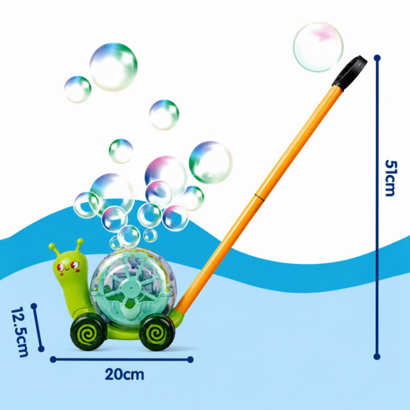 BubbleBuddy – Fun & Interactive – Snail Bubble Blower