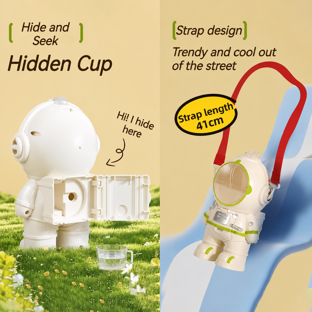 SpaceBot – Cool & Handy – Astronaut Drinking Cup