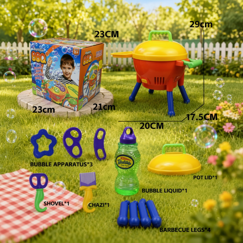 BBQ Bubble Maker – Fun & Interactive – Bubble Blowing BBQ