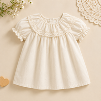 Thumbnail for Girls Summer Fashion Top – Lightweight & Comfortable – Vintage Girls' Top