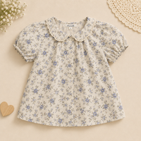 Thumbnail for Girls Summer Fashion Top – Lightweight & Comfortable – Vintage Girls' Top