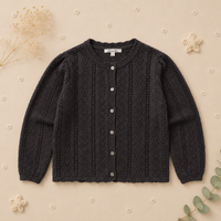 Thumbnail for Buttoned Cardigan – Soft & comfortable – Knitted Children's Cardigan