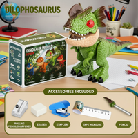 Thumbnail for Dinosaur Stationery Toy – Creative & Educational – 5-in-1 Desk Set