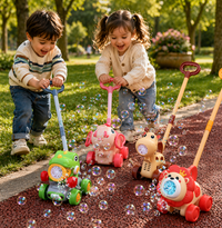 Thumbnail for Bubble Blower – Fun & Playful – Bubble Blower Push Cart