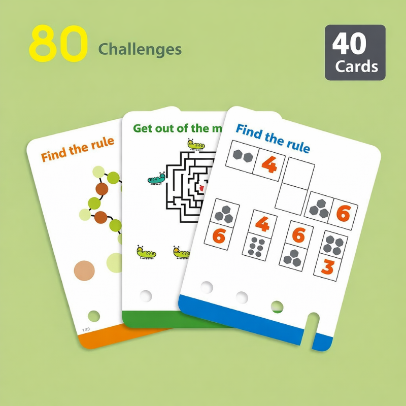 Montessori Shape Matching Game – Logic & Concentration – Puzzle Board Game