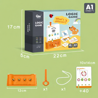 Thumbnail for Montessori Shape Matching Game – Logic & Concentration – Puzzle Board Game